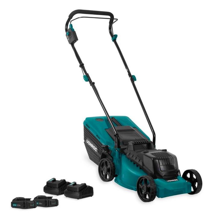 Accu Grasmaaier 40V – Brushless - 33 cm | Incl. 2x 2.0Ah, Tuin en Terras, Grasmaaiers, Nieuw, Verzenden