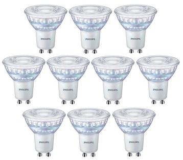 10 stuks Philips LED GU10 4W/830 36º 345lm Dimbaar Ø5cm beschikbaar voor biedingen