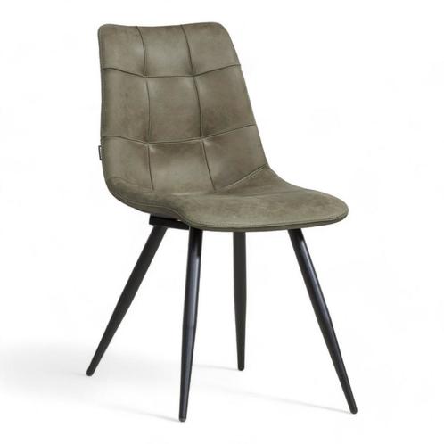 MX Sofa Eetkamerstoel Peak | Olijf | Microvezelstof, Huis en Inrichting, Stoelen, Nieuw, Ophalen