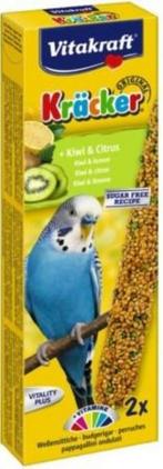 Kiwi/citrus-kracker parkiet 2in1 - Vitakraft, Dieren en Toebehoren, Vogels | Toebehoren, Nieuw, Verzenden