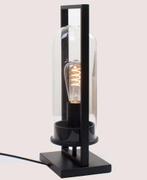 Freelight tafellamp Tiburio T4308Z Tweede Kans, Ophalen, 50 tot 75 cm, Trendy, Glas