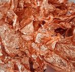 Themacollectie - Roze goud bladvlokken in een doos. 10g., Antiek en Kunst