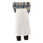 Kokssloof katoen wit - 75x100cm, Verzenden, Nieuw in verpakking