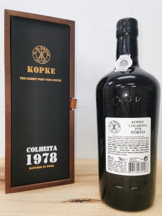 1978 Kopke - Colheita Port - Gebotteld in 2025 - Porto - 1, Verzamelen, Wijnen
