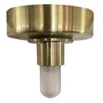 Kunststof plafondfitting goud, Aafje, IP44, Ophalen of Verzenden, Nieuw, Stof, Basis