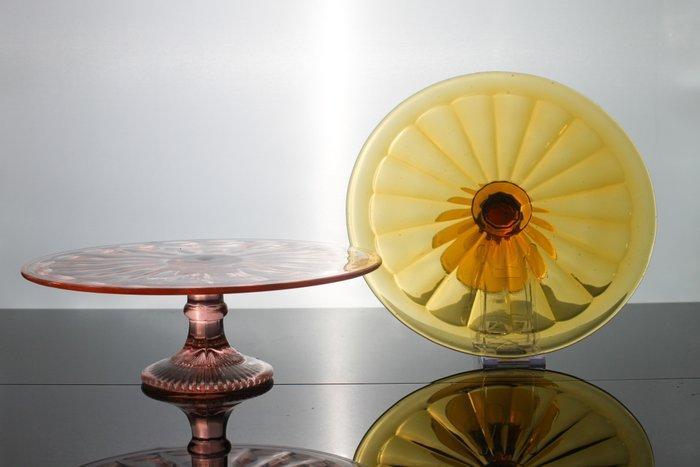 scailomont - Presenteerblad (2) - Glas, Antiek en Kunst, Kunst | Designobjecten