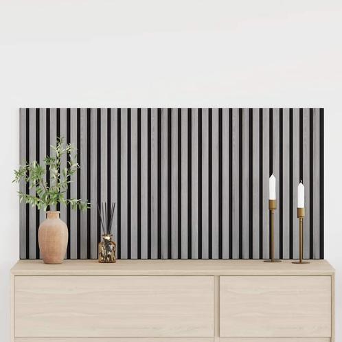 vidaXL Akoestische wandpanelen 2 st latten 60,5x60 cm, Doe-het-zelf en Verbouw, Platen en Panelen, Nieuw, Verzenden