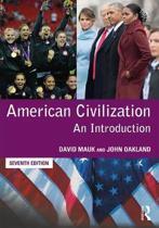 American Civilization 9781138631724, Verzenden, Zo goed als nieuw