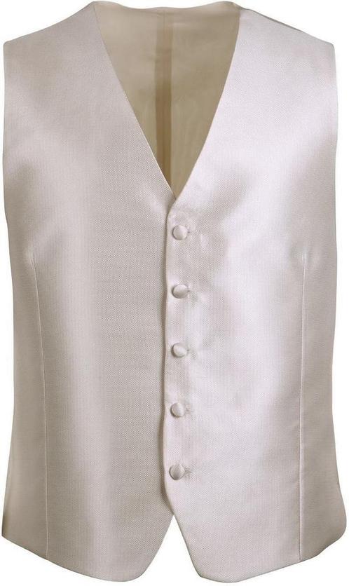 Trouwgilet Ecru Carre maat 48 Heren, Kleding | Heren, Trouwkleding en Trouwaccessoires, Nieuw, Verzenden