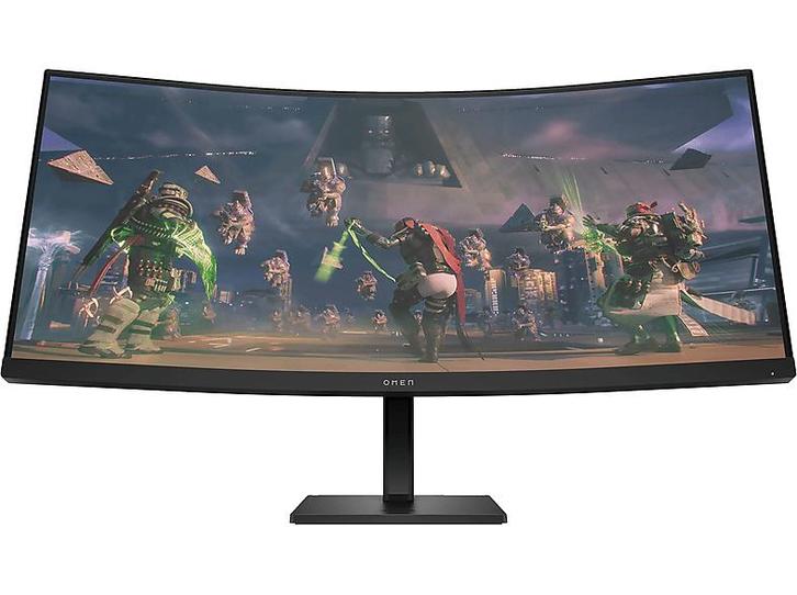 Hp - WQHD Gaming Monitor - 34 inch, Computers en Software, Monitoren, VA, Gaming, Overige resoluties, Nieuw, Verzenden