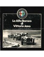 LE ALFA ROMEO DI VITTORI JANO - LUIGI FUSI, ENZO FERRARI &, Boeken, Auto's | Boeken, Nieuw, Alfa Romeo, Author