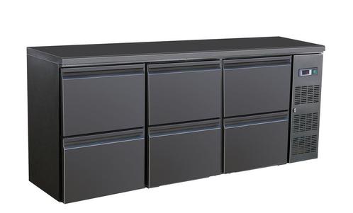 CombiSteel Barkoelkast | 537L | Zwart | 0°C/+10°C | Geforcee, Witgoed en Apparatuur, Koelkasten en IJskasten, Ophalen of Verzenden