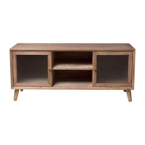 Tv kast vintage - bruin - 53x120x38.5 cm, Huis en Inrichting, Kasten | Televisiemeubels, Verzenden