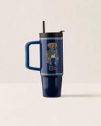 Ralph Lauren Heritage Polo Bear waterfles met rietje | Water, Sport en Fitness, Ophalen of Verzenden, Nieuw