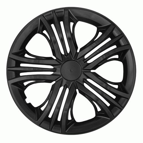 Wieldoppen  Fun Zwart 16 Inch, Auto diversen, Wieldoppen, Verzenden