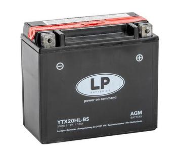 LP YTX20HL-BS 12 volt 18,0 ah AGM motor accu (51818 - MA