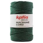 Katia Macramé Cord - 108 flessengroen - Katoen Garen, Hobby en Vrije tijd, Breien en Haken, Ophalen of Verzenden, Nieuw