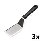 HCB Hamburger turner / zalmmes / burgermes 28,3 cm - set van, Verzenden