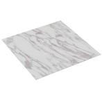 PVC Vloerplanken Wit Marmer 5,11mÂ² Zelfklevend | Tweedek., Huis en Inrichting, Stoffering | Vloerbedekking, Wit, Nieuw, Natuurlijk