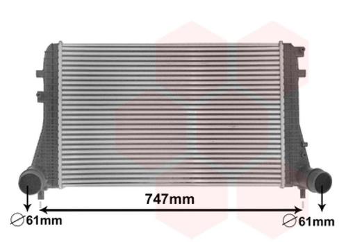 INTERCOOLER VOOR AUDI A3 8P 2003-2008 1C0145805AM, Auto-onderdelen, Airco en Verwarming, Nieuw, Ophalen of Verzenden