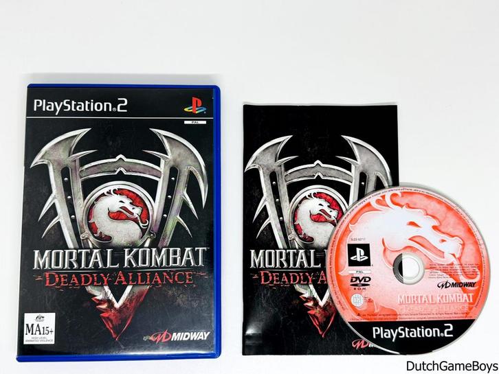 Playstation 2 / PS2 - Mortal Kombat - Deadly Alliance - Engl, Spelcomputers en Games, Games | Sony PlayStation 2, Gebruikt, Verzenden