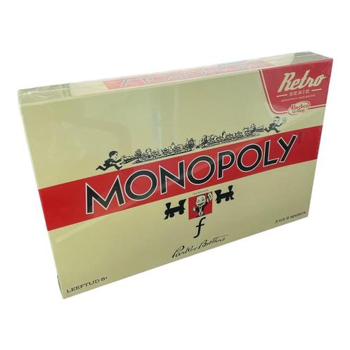 Hashbro Monopoly Retro Editie Bordspel (Nieuw), Hobby en Vrije tijd, Gezelschapsspellen | Bordspellen, Nieuw, Verzenden