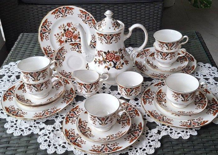 Colclough - Koffie- en theeservies (21) - Royale -, Antiek en Kunst, Antiek | Meubels | Tafels