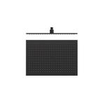 Hoofddouche Tres Plafonduitloop 45x31.5 cm Mat Zwart, Ophalen of Verzenden, Nieuw, Kraan