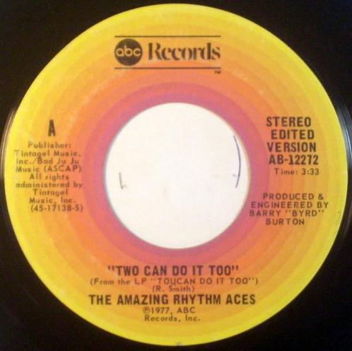 Single vinyl / 7 inch - The Amazing Rhythm Aces - Two Can..., Cd's en Dvd's, Vinyl Singles, Zo goed als nieuw, Verzenden
