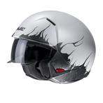 Hjc I20 Scraw White Black Mc10Sf Open Face Helmet, Motoren, Kleding | Motorhelmen, Nieuw met kaartje, XS, Heren, Verzenden