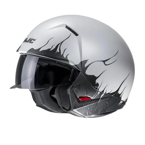 Hjc I20 Scraw White Black Mc10Sf Open Face Helmet, Motoren, Kleding | Motorhelmen, Jethelm, Heren, XS, Nieuw met kaartje, HJC