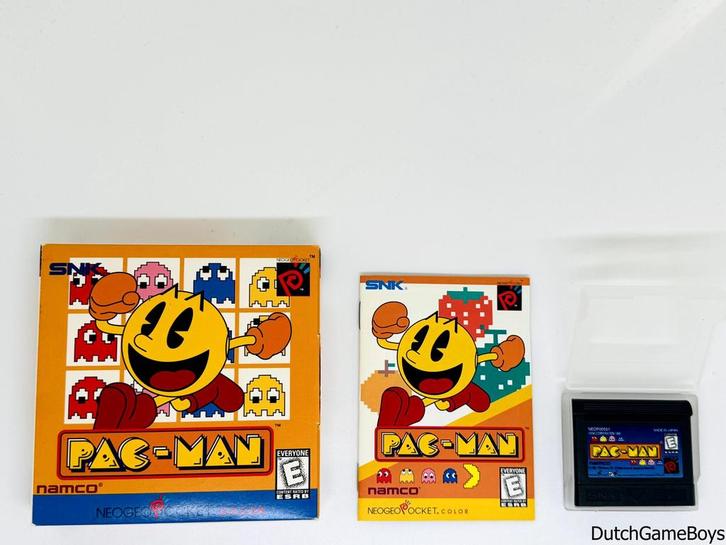 Neo Geo Pocket - Pac-Man - USA (1), Spelcomputers en Games, Spelcomputers | Overige, Gebruikt, Verzenden
