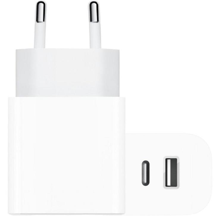 Phreeze 38W USB-C en USB-A Duo Adapter met Power Delivery, Telecommunicatie, Mobiele telefoons | Telefoon-opladers, Ophalen of Verzenden