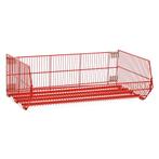 Gebruikte Draadmand  L: 1210, B: 690, H: 400 (mm) rood