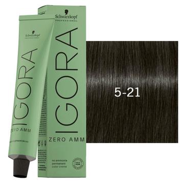 Schwarzkopf  Igora  Zero Amm  521 Light Brown Ash Cendré  60 beschikbaar voor biedingen