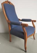 Fauteuil - Walnoot, Stof