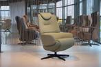 Relaxfauteuil stof Riva RV1024 van De Toekomst 3motoren+acc, Huis en Inrichting, Fauteuils, Ophalen of Verzenden, Nieuw, Stof