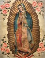École Mexicaine (XX) - Notre-Dame de Guadalupe, Antiek en Kunst, Kunst | Schilderijen | Klassiek