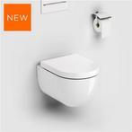 Wandtoilet Clou Hammock 49cm Randloos Keramiek Glans Wit, Ophalen of Verzenden, Nieuw, Overige typen