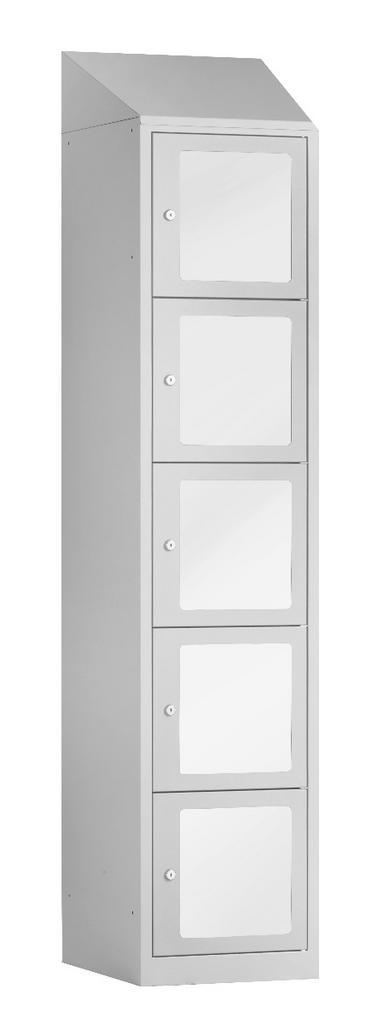 Premium lockerkast met acrylglas, 1 kolom, Zakelijke goederen, Kantoor en Winkelinrichting | Kantoormeubilair en Inrichting, Ophalen of Verzenden