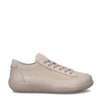 Ecco Soft Zero lage sneakers voor dames in het Beige beschikbaar voor biedingen