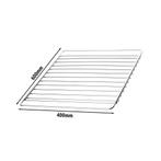 GGM Gastro | Bakovenrooster - Chroom - EN 400x400 | RCB46 |, Verzenden, Nieuw in verpakking, Ovens, Magnetrons en Steamers