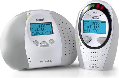 Alecto DBX-88GS - Full Eco DECT babyfoon met display -, Kinderen en Baby's, Babyfoons, Verzenden