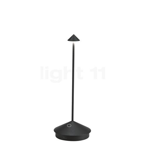 Zafferano Pina Acculamp LED, zwart (Tafellampen), Tuin en Terras, Buitenverlichting, Nieuw, Verzenden