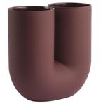 24% Korting |  Muuto Vaas, Huis en Inrichting, Woonaccessoires | Vazen, Verzenden, Zo goed als nieuw, Rood