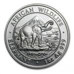 Somalische Olifant 1 oz 2006 (5.000 oplage), Verzenden, Overige landen, Losse munt, Zilver
