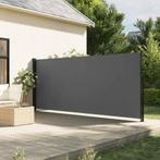 vidaXL Windscherm uittrekbaar 160x500 cm antracietkleurig, Tuin en Terras, Verzenden, Nieuw