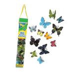 Plastic gedetailleerde vlinders