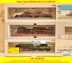 Marklin modeltreinen, locomotieven, wagons, rails, 2dehands, Hobby en Vrije tijd, Modeltreinen | H0, Gebruikt, Wisselstroom, Märklin