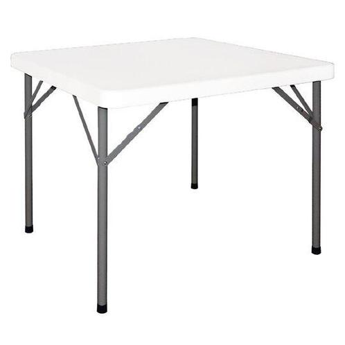 Tafel - Inklapbaar - Vierkant - 86 x 86 x 74 cm (H) - Wit -, Zakelijke goederen, Horeca | Overige, Verzenden